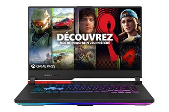 PC Portable Gaming Asus Rog Strix G15 Advantage Edition Strix-G15-G513Qy-Hq008T 15,6" Amd Ryzen 9 16 Go Ram 1 To SSD Noir + 1 Mois D'Abonnement Xbox Game Pass