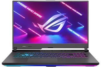 Pack PC Portable Gaming Asus Rog Strix-G17-G713Rc-Hx101W 17.3" Amd Ryzen 7 16 Go Ram 512 Go SSD Gris + Souris Rog Pugio + Sac À Dos Rog + 3 Mois De Game Pass Inclus Avec Ce PC