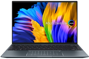 Pc Portable Asus Zenbook Up5400Ea-Kn017T 14" Ecran Tactile Intel Core I7 16 Go Ram 1 To Ssd Gris