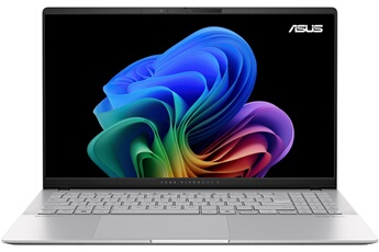 Ecran avec technologie OLED 15,6" 3K 120 Hz, 600nits / Processeur Snapdragon® X Plus X1P 42 100 (jusqu'à 3.4 Ghz) - Optimisé pour l'IA / 16 Go de mémoire RAM LPDDR5x - 512 GO SSD M2 / Windows 11 - Wi-Fi 7(802.11be) - Bluetooth 5.4