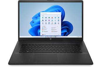 Pc Portable Hp Laptop 17-Cn0523Nf 17.3" Intel Celeron 8 Go Ram 256 Go SSD Noir