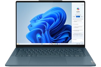 Ecran 14.5" 2.5K (2560x1600) IPS 350nits / Processeur AMD RyzenT 7 8845HS (Max 5.1 GHz) + Puce graphique AMD Radeon / 16 Go RAM LPDDR5X + Stockage 1 To SSD / Windows 11 + Wi-Fi 802.11ax - Bluetooth 5.3