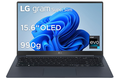 Lg Gram SUPERSLIM OLED 15,6" FHD Intel Core i7 1360P RAM 32 Go LPDDR5 2 To SSD Intel Iris Xe Plateforme Intel® Evo™