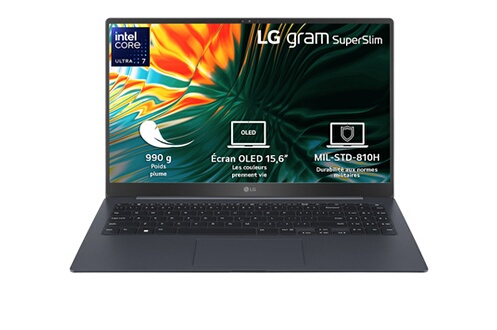 ”GRAM 15Z90ST 15.6”” OLED FHD INTEL CORE ULTRA 7 155H RAM 16 GO LPDDR5 1 TO