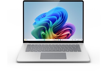 Surface Laptop 15 - Copilot+ PC - Snapdragon X Elite - 16Go RAM 256Go SSD - Platine (2024)"