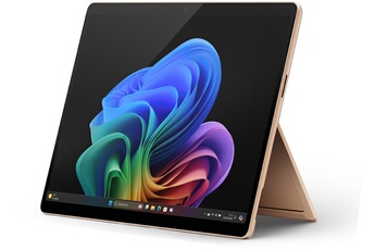 Ecran tactile 13" PixelSenseT Flow 2880 x 1920 / Processeur Snapdragon® X Elite - Optimisé pour l'IA / RAM 16 Go - 512 Go SSD / Windows 11 - Wi-Fi 7 - Bluetooth 5.3