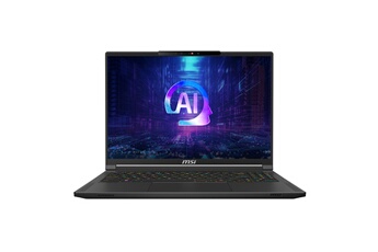 QHD+ (2560x1600), OLED, 240Hz / Processeur : AMD Ryzen AI 9 HX 370 ; carte graphique : Nvidia GeForce RTX 4070 / 32 Go RAM . 2 To SSD / Microsoft Windows 11 Pro ; Wi-Fi 802.11be ; Bluetooth