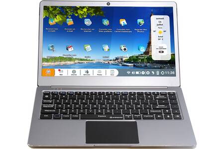 Test : ordinateur portable NOTODD 14'' avec Celeron N4020 et extension SSD 1TB