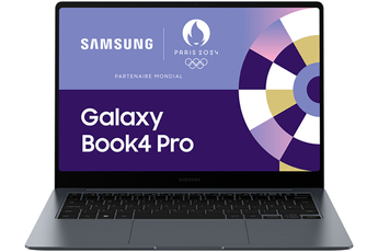 PC portable Samsung Galaxy Book4 Pro 14 Intel Core Ultra 7 155H 16Go RAM 512 Go SSD Intel ARC Graphi