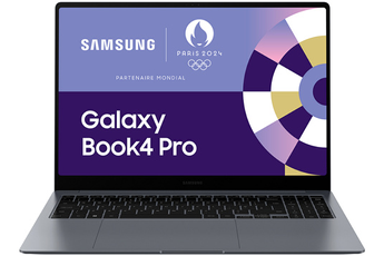 PC portable Samsung Galaxy Book4 Pro 16 Intel Core Ultra 7 155H 16Go RAM 512 Go SSD Intel ARC Graphi