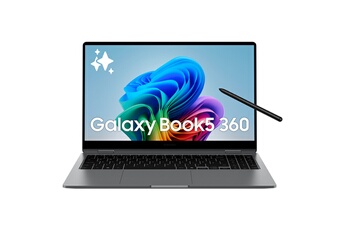 Ecran 15.6" 16:9 FHD AMOLED 1920x1080 Tactile & S Pen inclus / Processeur Intel Core Ultra 7 256V ; Puce Graphique Intel ARC / 512 Go SSD - RAM 16 Go LPDDR5X / Windows 11 - Wi-Fi - Bluetooth 5.4