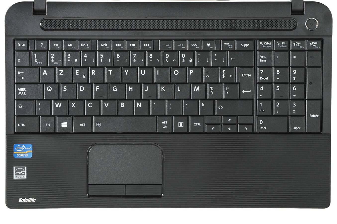 T-ProTek DEUTSCHE Tastatur Für Toshiba Satellite C50 - Schwarz Matt
