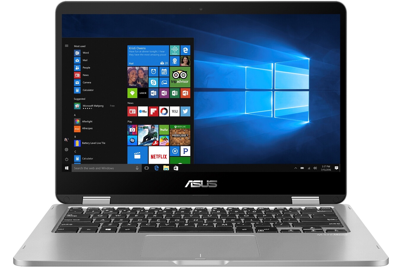 Asus TP401MA-BZ031TS + 1 an d’Office 365 Personnel2