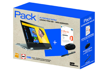 PACK YOGA 520-14IKB + SOURIS MICROSOFT 1850 + PACK OFFICE 365 PERSONNEL