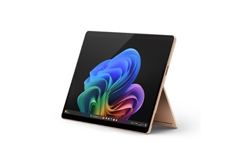 Ecran tactile 13" PixelSenseT Flow 2880 x 1920 / Processeur Snapdragon® X Elite - Optimisé pour l'IA / RAM 16 Go - 512 Go SSD / Windows 11 - Wi-Fi 7 - Bluetooth 5.3