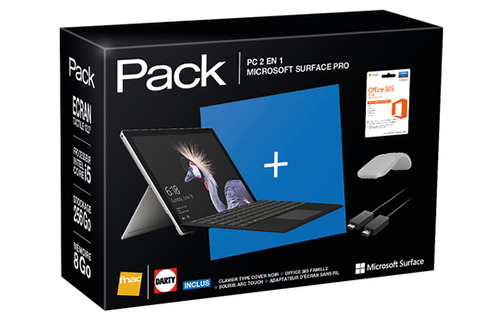 Pack Surface Pro Core i5 8 Go 256 Go SSD