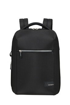 Organisation intérieure Business avec poche zippée / Matières principales : Recyclex Polyester / Porte-bouteille caché sur les sacs à dos Litepoint / Boucle personnalisable