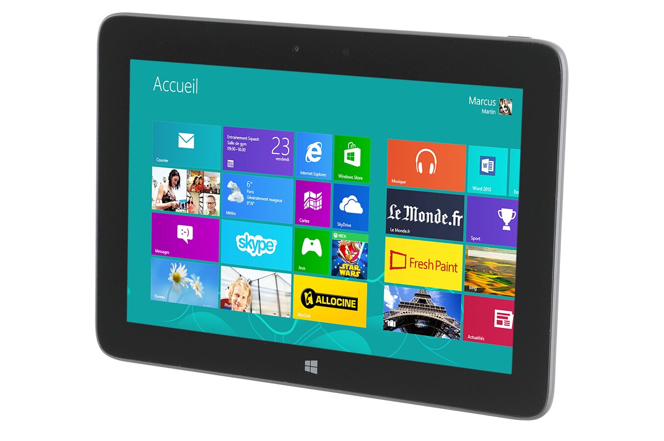 Tablette tactile Hp OMNI 10 5600EF NOIRE (3808556) | Darty