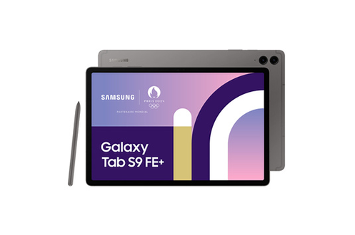 Tablette tactile Samsung Galaxy Tab S9 FE+ WiFi 128Go Anthracite - S Pen  inclus - Samsung Galaxy Tab S9 FE+ WiFi 128Go Anthracite