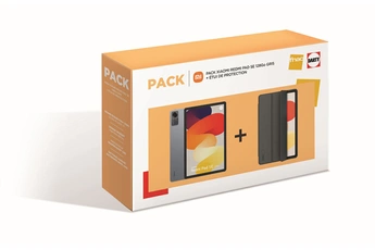 Pack Redmi Pad SE 11'' Wifi 128 Go Gris + Etui de protection