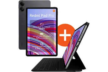 Grand écran 12.1" 120Hz ultra-fluide, résolution 2.5K / Processeur Snapdragon® 7s Gen 2 / RAM 6 Go - 128 Go de stockage / Xiaomi Hyper OS - Poids : 571 g - Epaisseur : 7.52 mm