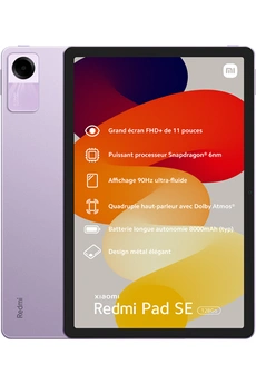 Tablette tactile Xiaomi REDMI PAD SE 128Go Violet