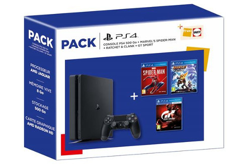 PS4 : Consoles, Jeux, Packs et Accessoires PS4 - Sony