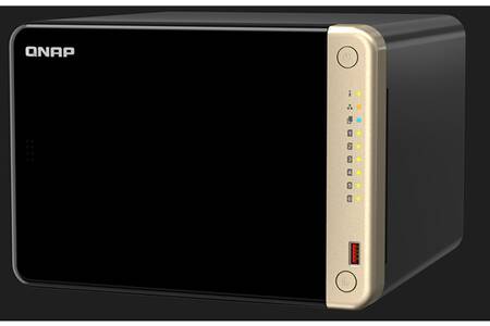 Serveur NAS Qnap TS-664-8G / NAS 6 baies Intel 4-core + 8G RAM