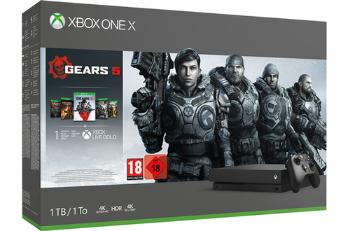 Microsoft Xbox One X + Gears 5