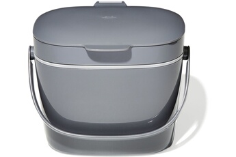 Composteur Oxo Bac a compost de cuisine gris 6,6 L