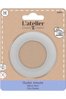 Ourlet minute tous tissus