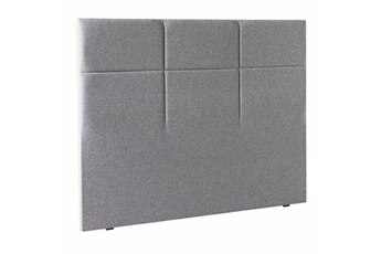 EPEDA - DECO CARRE GRIS CLAIR TETE 160x120x6 cm