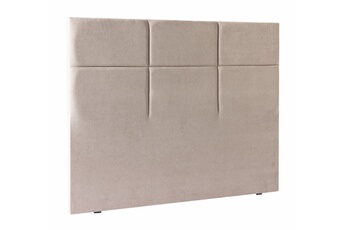 EPEDA - DECO CARRE TISSE TAUPE 160x120x6 cm