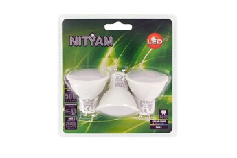 Ampoule LED Nityam PACK GU10 6W X3