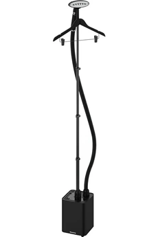 Défroisseur vertical - Autonomie 45 min - Puissance 2000 watts / Débit vapeur 42 g/min - Vapeur prête en 60 secondes / Variateur de puissance : 1 position - Mobile avec ses 4 roues / Inclus : un support tête de diffusion, cintre