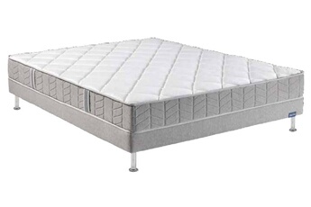 Ensemble matelas et sommier Bultex ENSEMBLE MATELAS TRAPEZE + SOMMIER ACTIVE 140X190