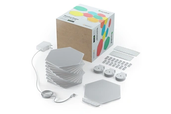 Nanoleaf - Panneaux lumineux hexagones  Starter Kit (15 Panneaux)