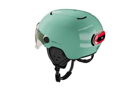 Casque Vélo Cosmo Connected Cosmo Fusion Premium Matte Blue - FUS PREM BLUE - View #5