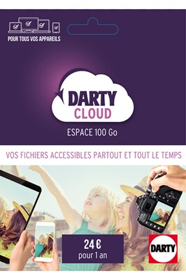 Darty Darty Cloud Prépayé 1 AN