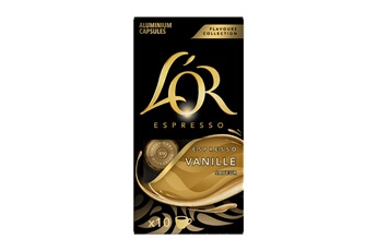 Capsule café L'or LOR ESPRESSO FLAVOURS VANILLE X10 52GR