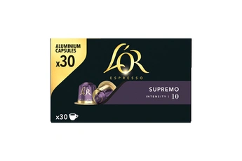 L''OR ESPRESSO SUPREMO CAPSULES 30 PC 156 GR