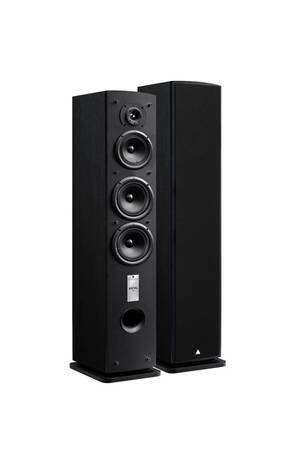 TRIANGLE Enceinte Colonne Antal 902 - 120W - 91 DB - Haut-parleurs Titane Et Papier - Pour Hi-Fi Et Home Cinéma - Noir (Paire)