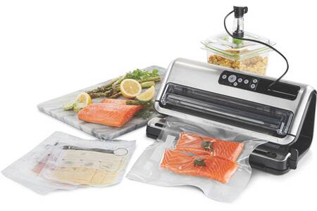 Machine Sous Vide FoodSaver FFS006X - Automatique Avec Rouleau Intégré - Fonction Marinade