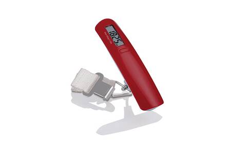 Pèse bagage Accsup ROUGE - PESE BAGAGE ROUGE | Darty