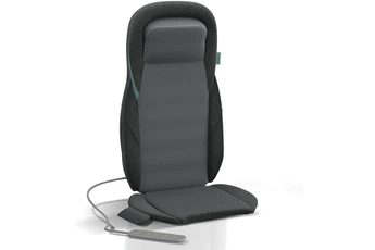 Fauteuil massant dos et épaules / Massage Shiatsu et Massage par roulement - Télécommande / Massage spécifique des épaules - 3 Zones de massage réglables / Billes de massages en silicone - Etiquette aromatique