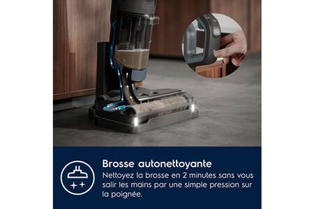 Aspirateur Robot Laveur Electrolux ER71HW1UG - Autonome 175 Min - Sans Sac - 2 Ans Garantie - Neuf