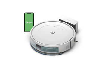 Aspirateur robot Irobot Robot aspirateur et laveur 2-en-1 Roomba Combo Essential Blanc Y011240