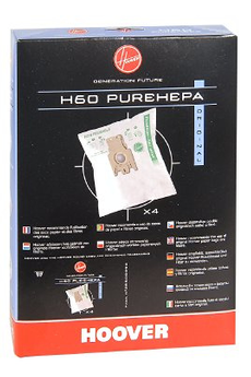 Pièces détachées aspirateur Candy Sacs microfibre pure epa h60