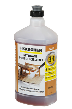 Accessoire nettoyeur haute pression Karcher NETTOYANT BOIS 3 EN 1