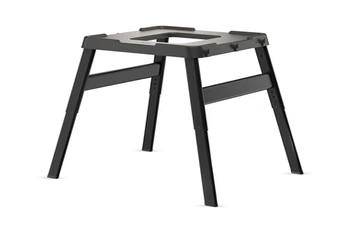 Support réglable et table d'appoint / Pieds réglables / Dimensions : 62,5 x 61,7 x 22,7cm